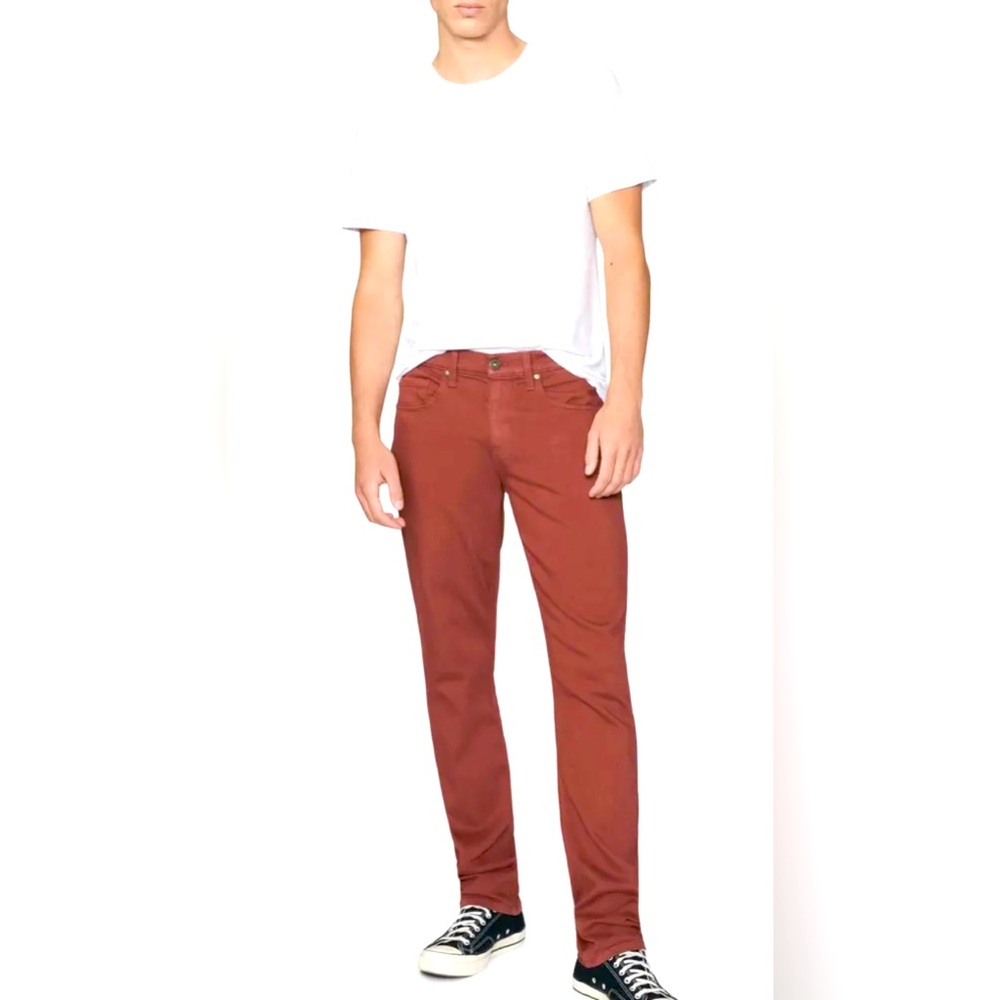 PAIGE Federal Transcend Slim Straight Leg Jeans